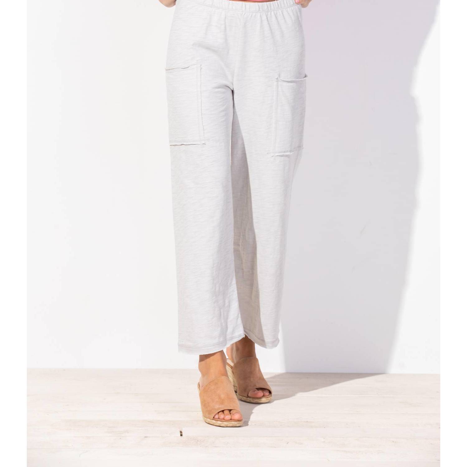 New Habitat Escape Cotton Slub Pocket Flood Pant In Dune